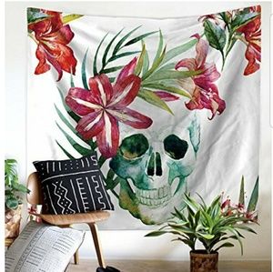 Skull Face Tapestry
